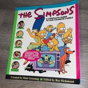 The Simpsons ‘A Complete Guide to Our Favorite Family’ 1997 Collectible Book